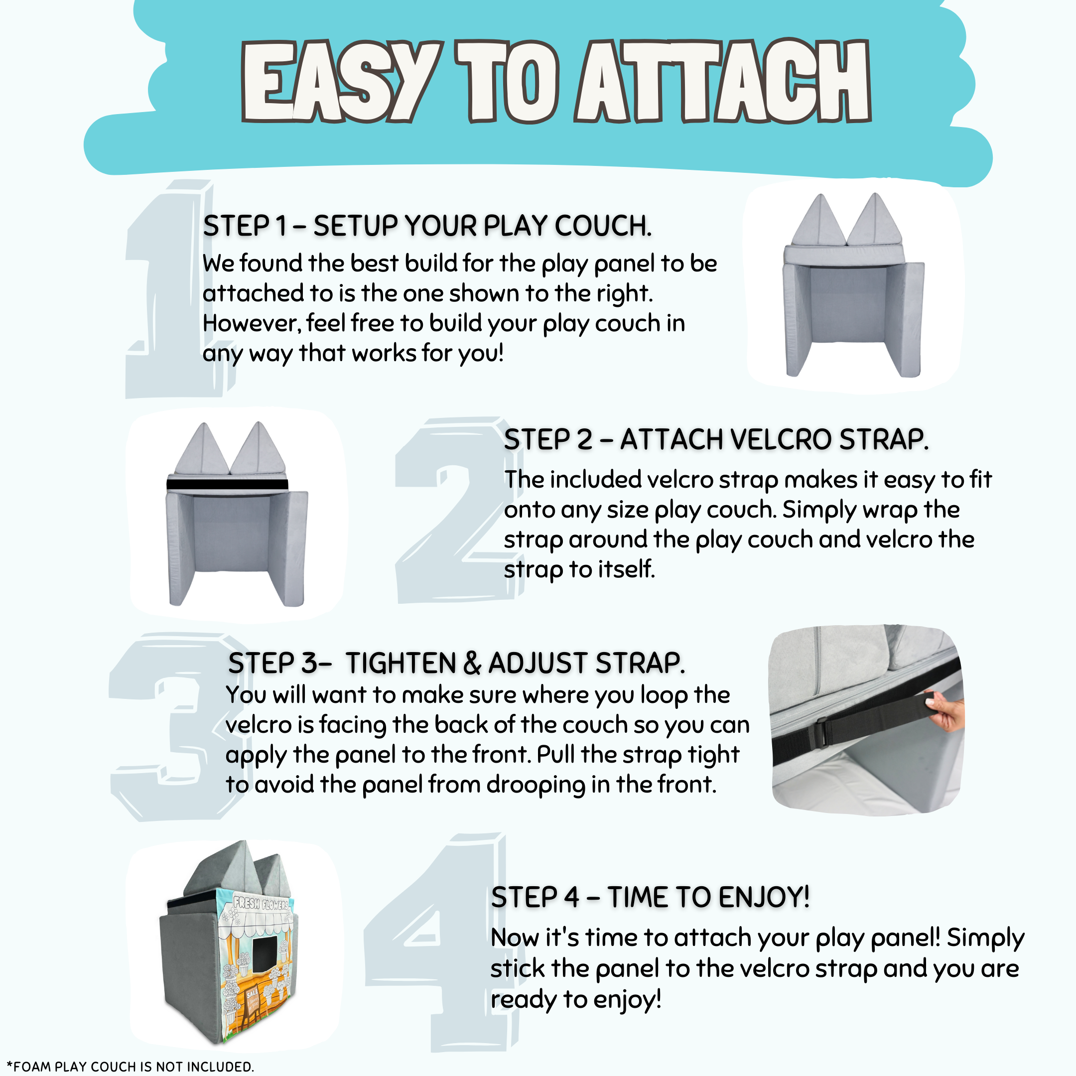 Flower Shop Coloring Play Panel