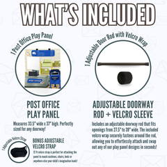 Post Office Doorway Play Panel