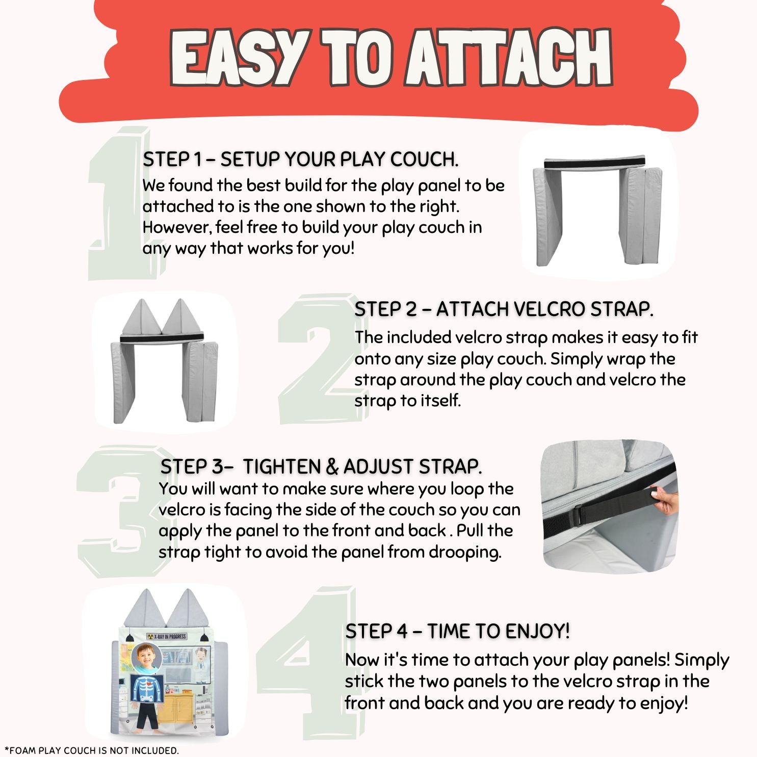 NEW! Double Hospital Play Panel