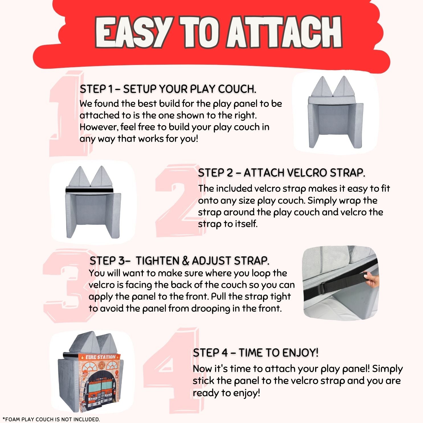 "Adventure" 3-Pack Play Panels