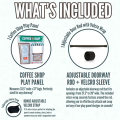 Coffee Shop Doorway Play Panel