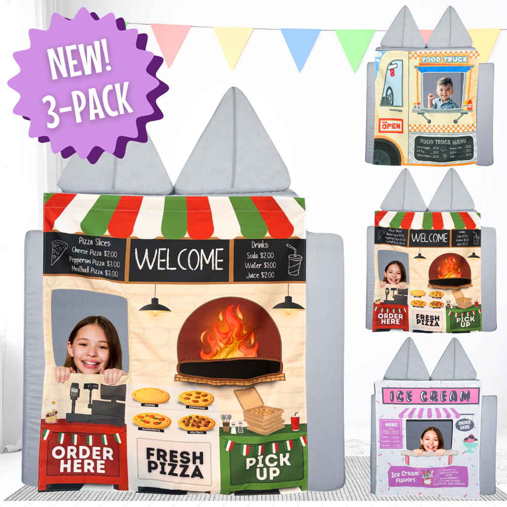 NEW! "Tasty Town" 3-Pack Play Panels