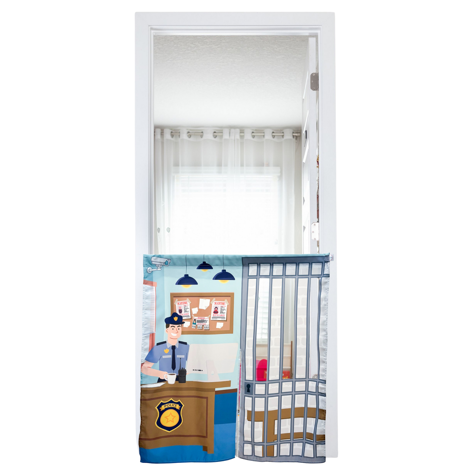 Police Station Doorway Play Panel