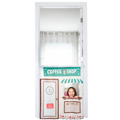 Coffee Shop Doorway Play Panel
