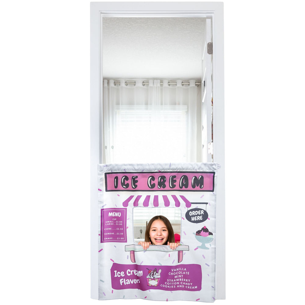 Ice Cream Shop Doorway Play Panel