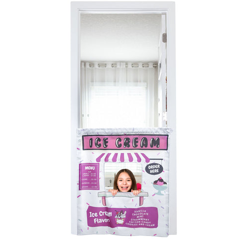Ice Cream Shop Doorway Play Panel