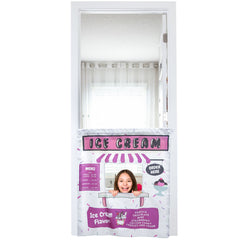 Ice Cream Shop Doorway Play Panel
