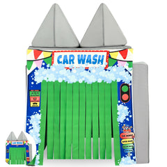 Double Car Wash Play Panel