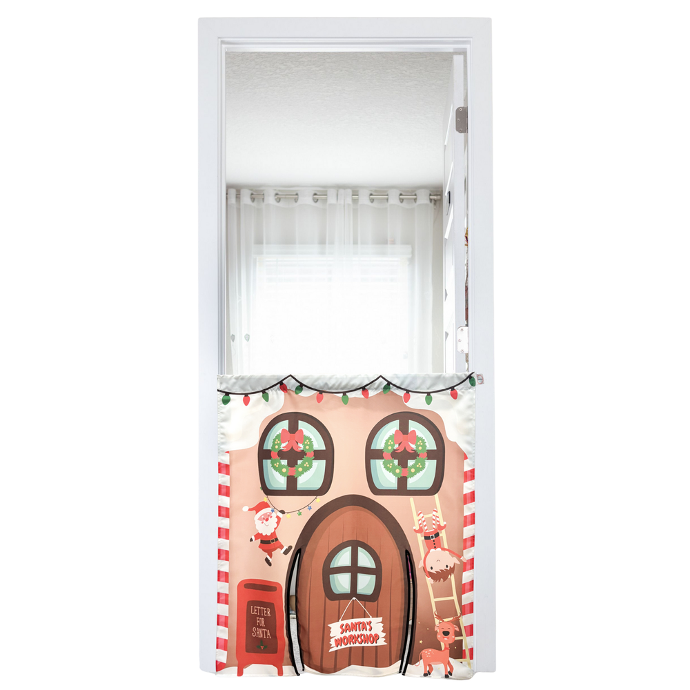 Santa's Workshop Doorway Play Panel
