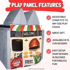 NEW! "Tasty Town" 3-Pack Play Panels