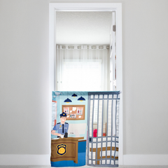 Police Station Doorway Play Panel