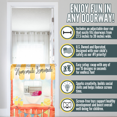 Lemonade Stand Doorway Play Panel