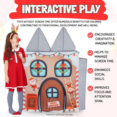 Santa's Workshop Play Panel
