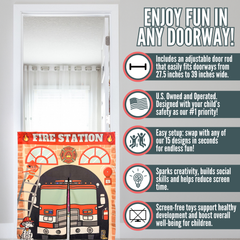 Firehouse Doorway Play Panel