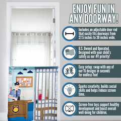 Police Station Doorway Play Panel