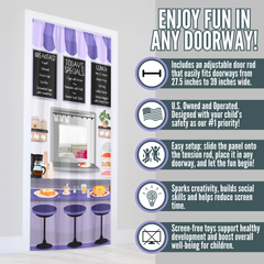 NEW! Diner Doorway Play Panel