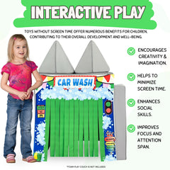Double Car Wash Play Panel
