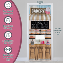 NEW! Bakery Doorway Play Panel