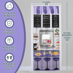 NEW! Diner Doorway Play Panel