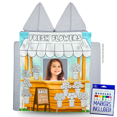 Flower Shop Coloring Play Panel