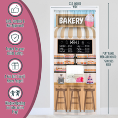 NEW! Bakery Doorway Play Panel
