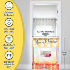 Lemonade Stand Doorway Play Panel