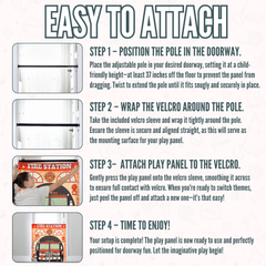 Firehouse Doorway Play Panel