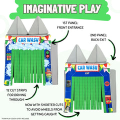 Double Car Wash Play Panel