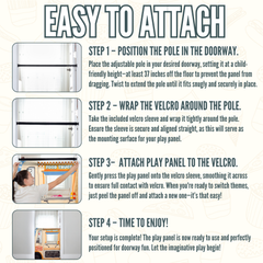 Food Truck Doorway Play Panel