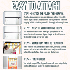Lemonade Stand Doorway Play Panel