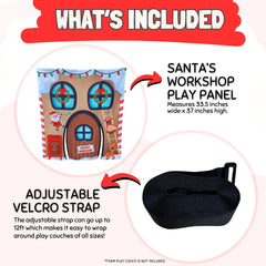 Santa's Workshop Play Panel