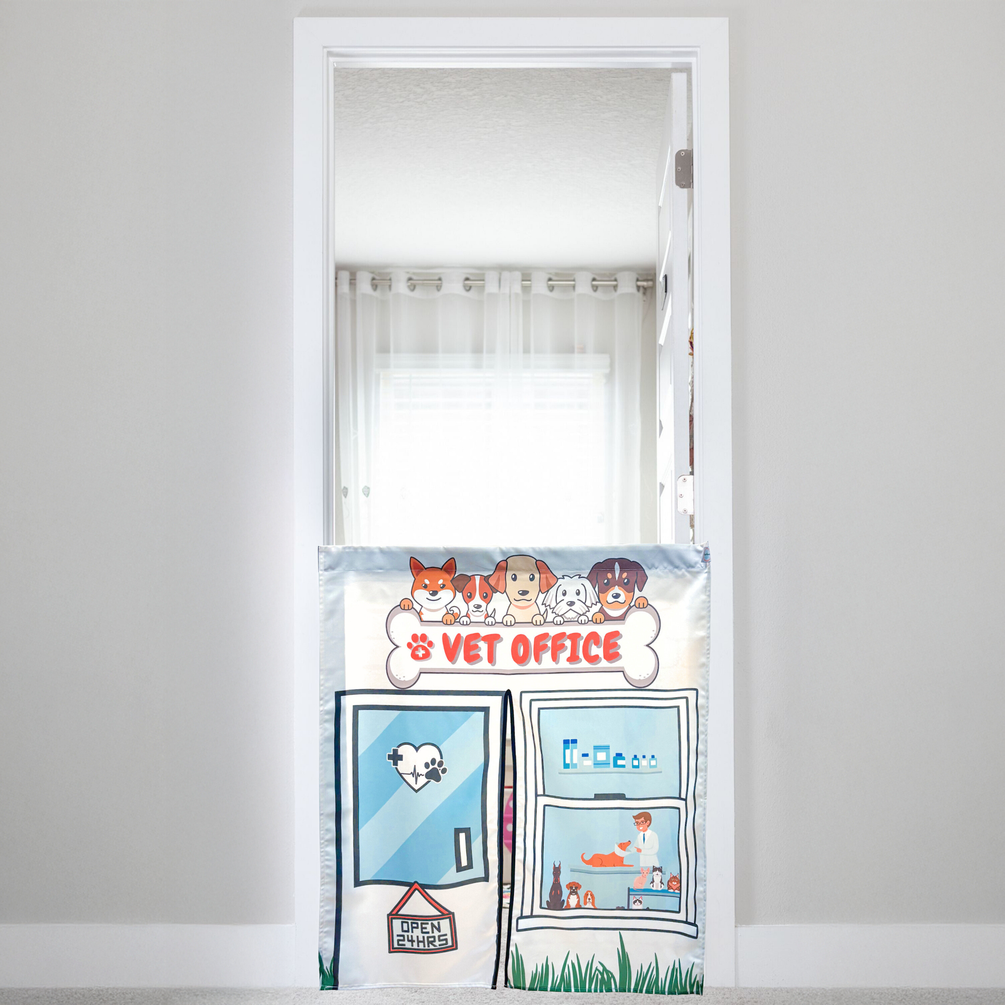 Vet Office Doorway Play Panel