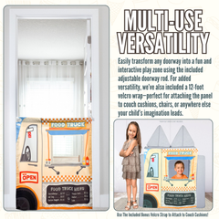 Food Truck Doorway Play Panel