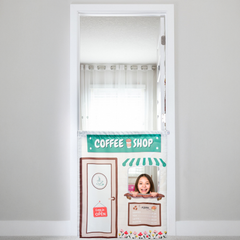 Coffee Shop Doorway Play Panel