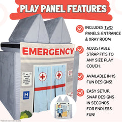 NEW! Double Hospital Play Panel