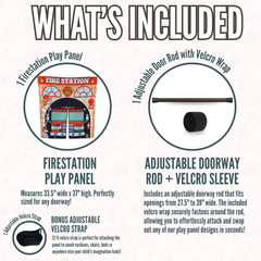 Firehouse Doorway Play Panel