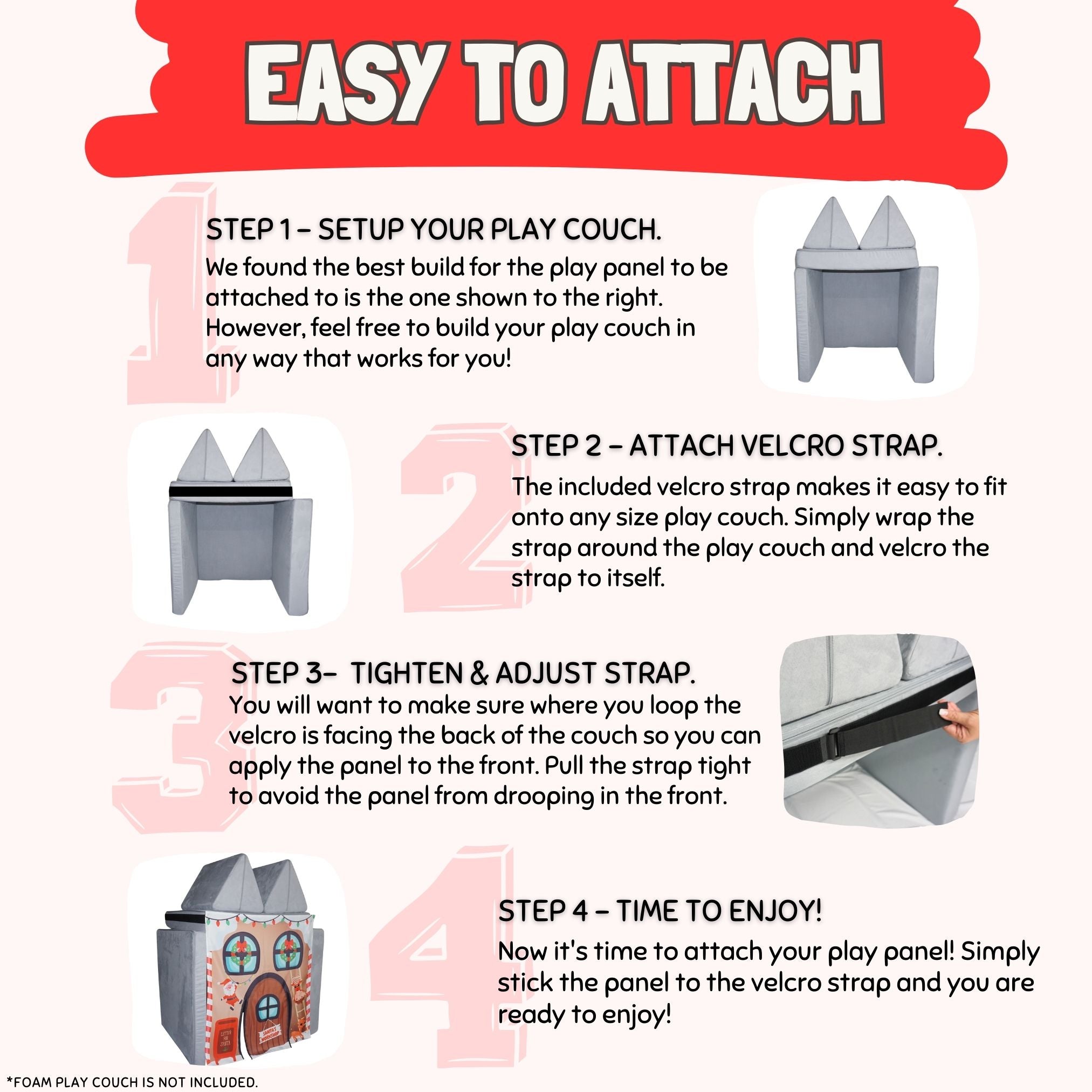 Santa's Workshop Play Panel