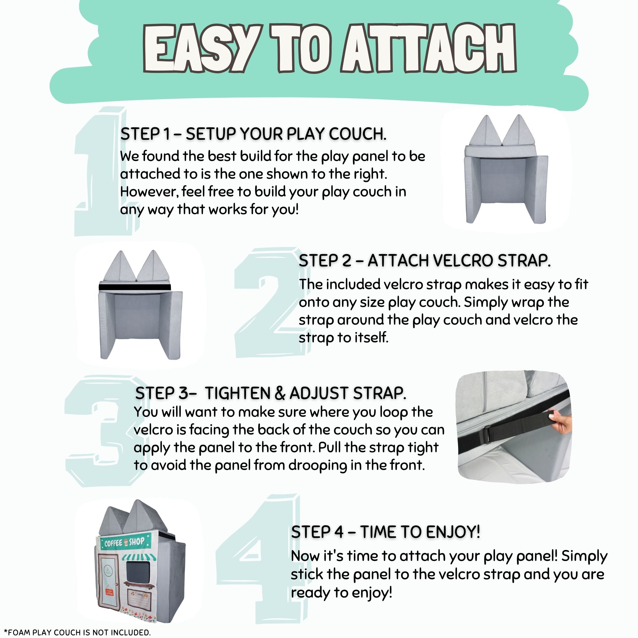 Coffee Shop Play Panel