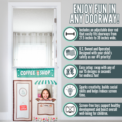 Coffee Shop Doorway Play Panel