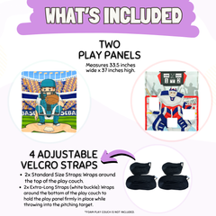 NEW! "Sports" 2-Pack Play Panels
