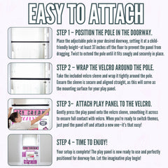 Ice Cream Shop Doorway Play Panel