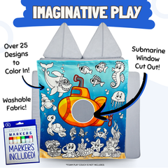 Underwater Coloring Play Panel