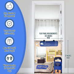 Post Office Doorway Play Panel