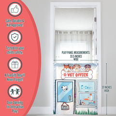 Vet Office Doorway Play Panel