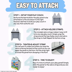 NEW! "Sports" 2-Pack Play Panels