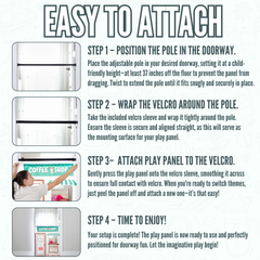 Coffee Shop Doorway Play Panel