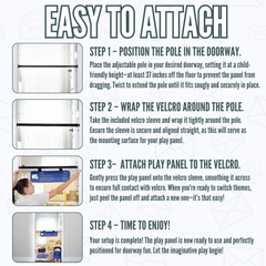 Post Office Doorway Play Panel