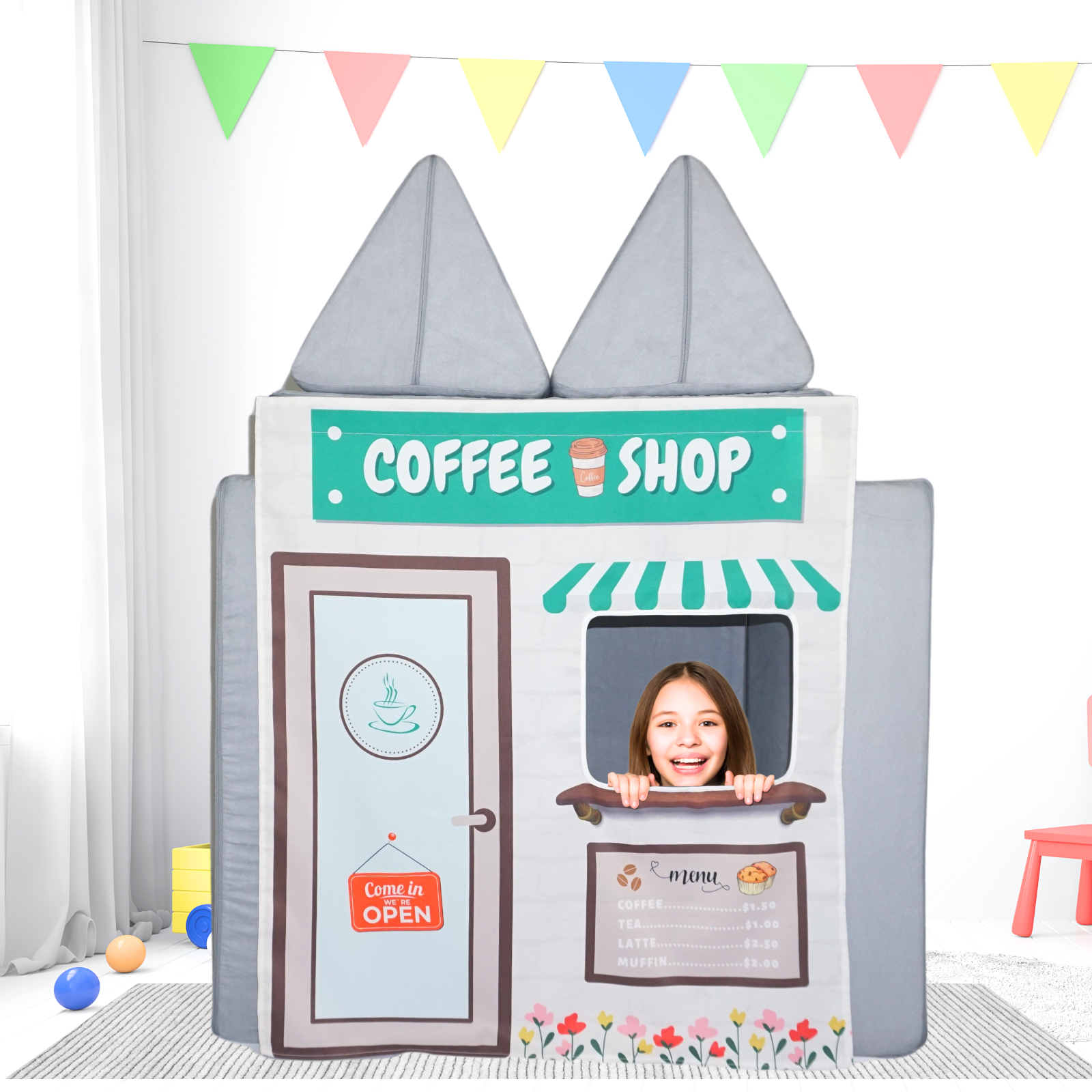 Coffee Shop Play Panel