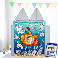 Underwater Coloring Play Panel