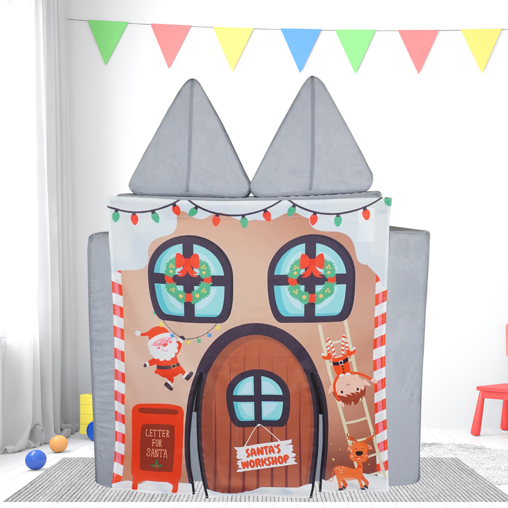 Santa's Workshop Play Panel